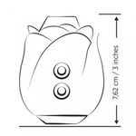 Бесконтактный клиторальный стимулятор Romp Suction Rose