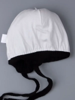 Шапка со снудом для девочки демисезонная