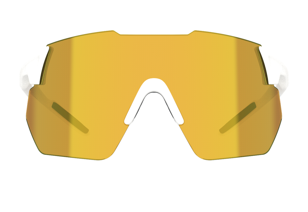 Спортивные очки 720armour Kamikaze C9 / Matte White / Gold Lens