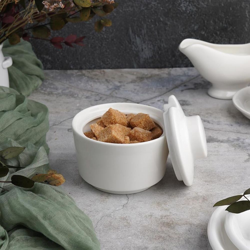 Сахарница 9,5*8 см белая фарфор P.L. Proff Cuisine [4]