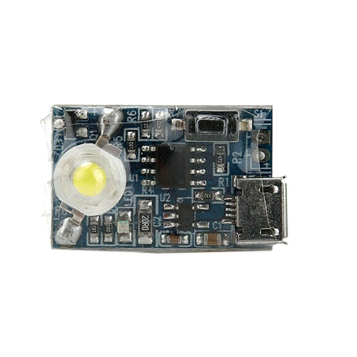 Стробоскоп для дрона с аккумулятором +кабель зарядки +липучка крепления