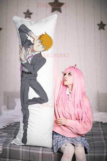 Дакимакура Шигэо Кагэяма и Аратака Рэйгэн арт. 0344