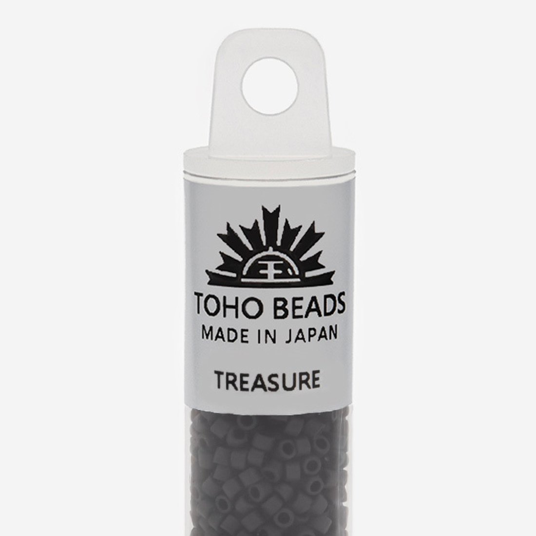 Японский бисер TOHO Treasure (№14F), прозрачный матовый