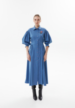 Платье «Секретный сад», зеленый