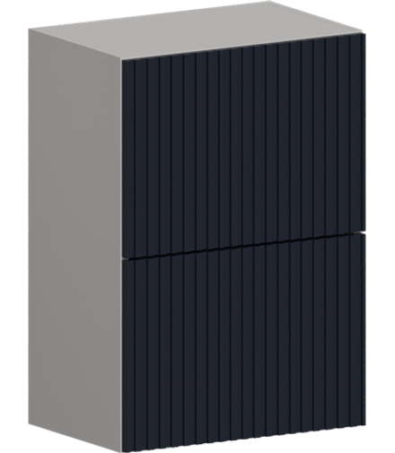 Кухня Модуль ШВГ 501Г Графит/ Индиго софт