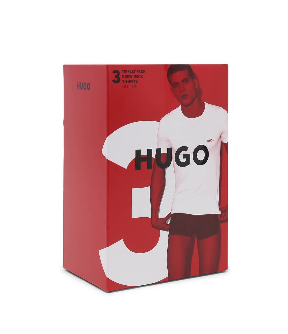 Футболка 3шт. Hugo Bodywear - черный(50480088)