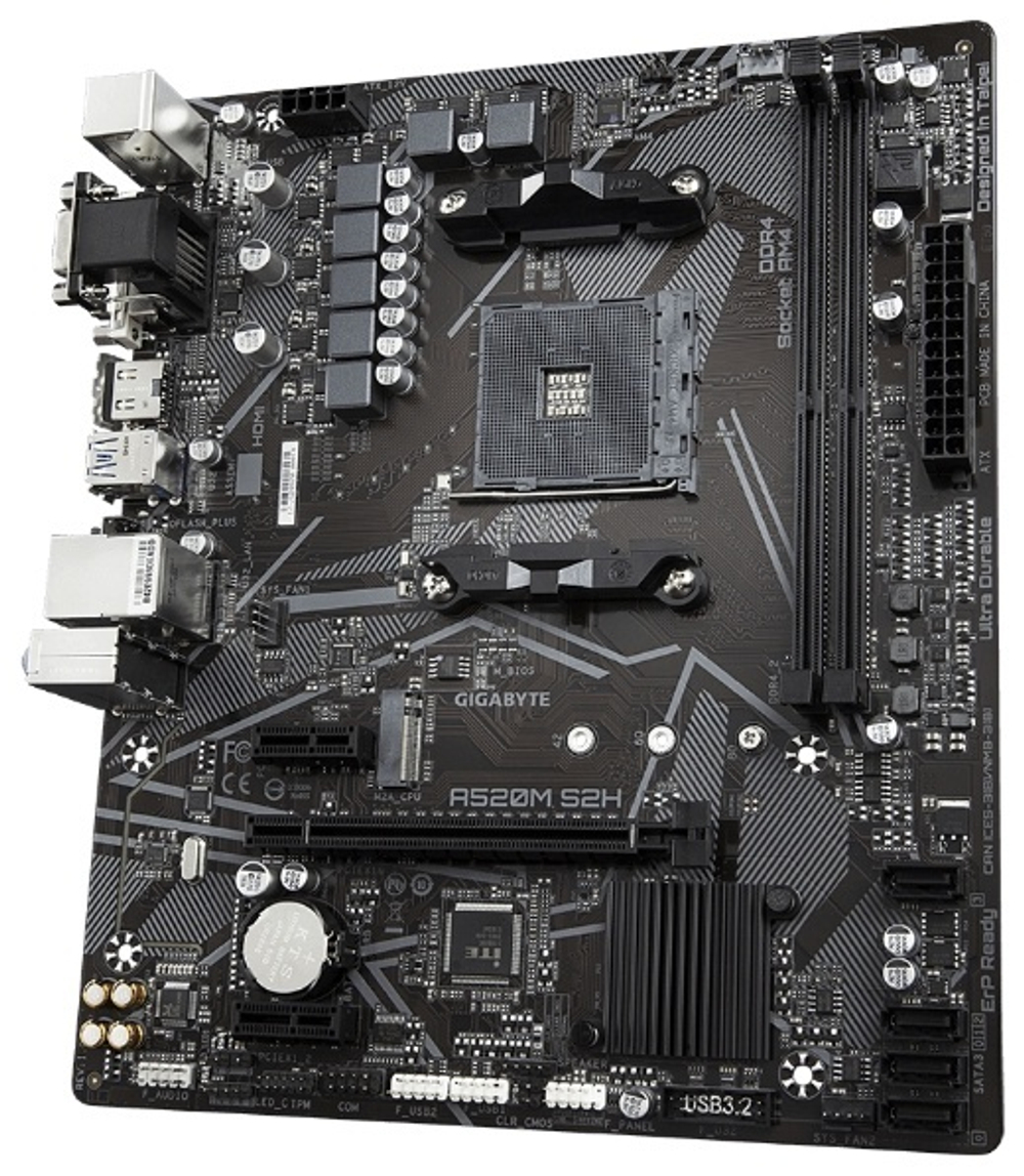 Материнская плата GIGABYTE A520M S2H
