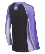 Женский Рашгард Tatami CONTRAST - PURPLE & BLACK длинный рукав