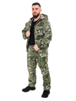 Костюм летний антимоскитный Helios Тайган, цвет серый пиксель, размер 52-54/170-176 (T-KS-T-GP5072-2XL-1)