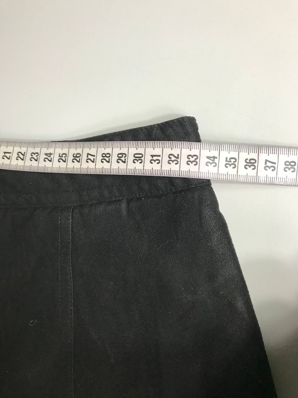 Юбка H&M замшевая, маркировка 34, визуально на 40 размер