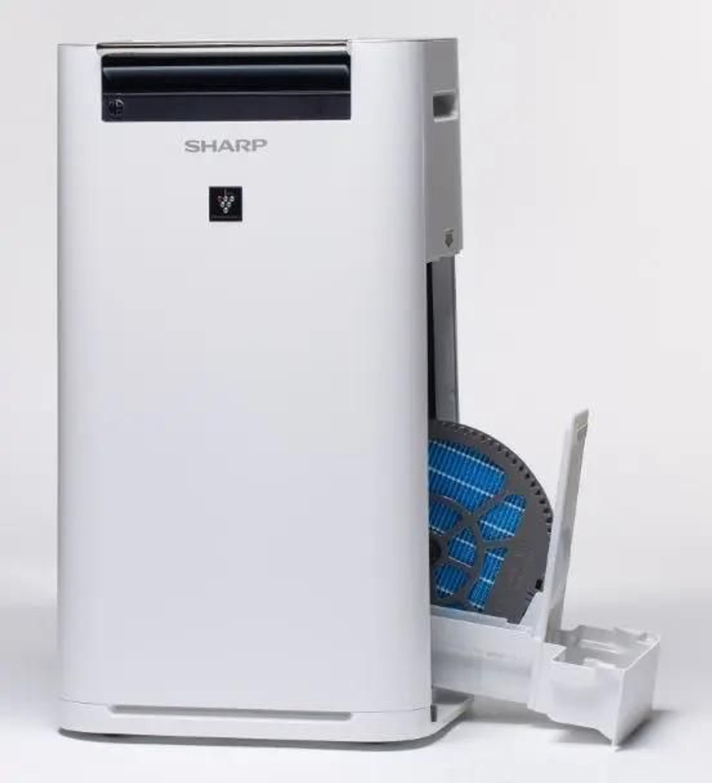 Климатический комплекc Sharp KCG61RW,  до 50м2,  с ионизацией, белый