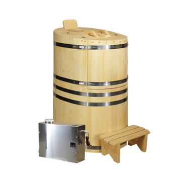 Комплект "БИЗНЕС ПРЕМИУМ" (кедровая бочка с парогенератором)