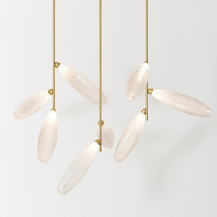 Ceiling design lamp  Gem by Giopato & Coombes (3 lampshade )