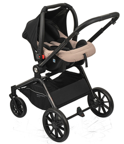 Детская коляска Indigo Solar 3 в 1 бежевый