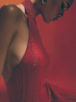 Платье IREN, красный