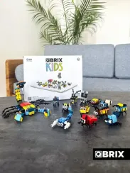 Конструктор QBRİX KİDS Мир жучков