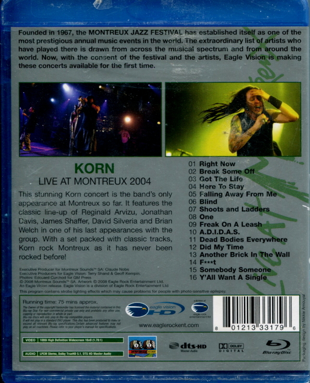 Korn / Live At Montreux 2004 (Blu-ray)