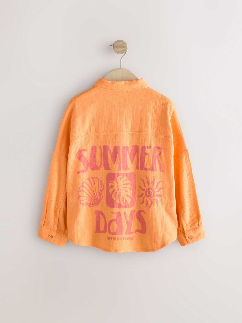 Рубашка для девочки Next AD6-053, Оранжевый