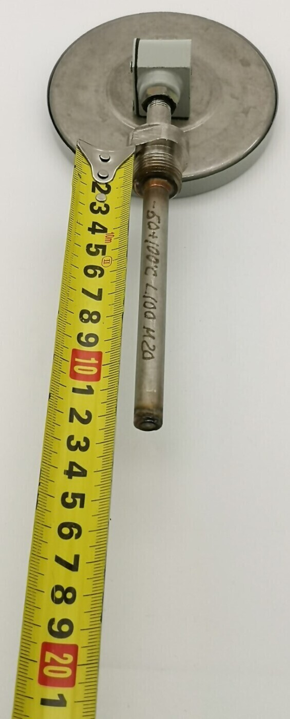 Термометр биметаллический ТБ-2Р (-50+100) 100 мм 1.5 G1/2 радиальный