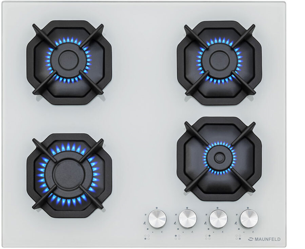 Газовая варочная панель MAUNFELD EGHG.64.2CW\G фото 