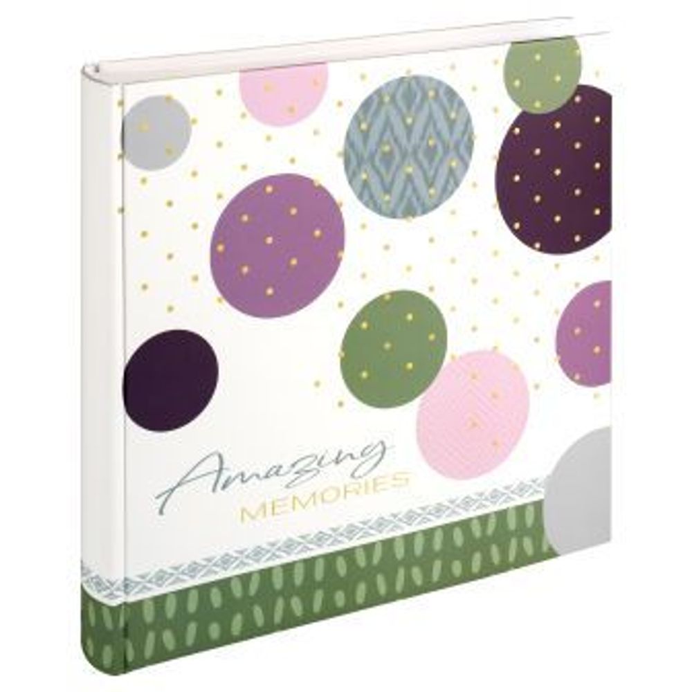 WALTHER MX-485-A 30x30/100бел.стр. Amazing Memories (зелен.) ф/альбом