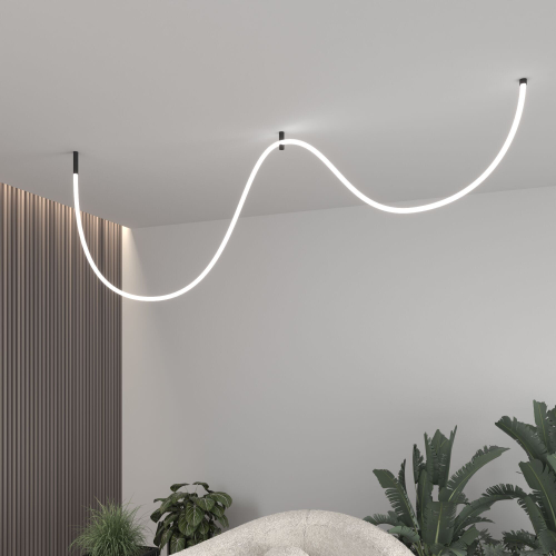 Гибкий неон Elektrostandard Full light 24V 12W 336Led 2835 IP20 круглый дневной белый, 3 м