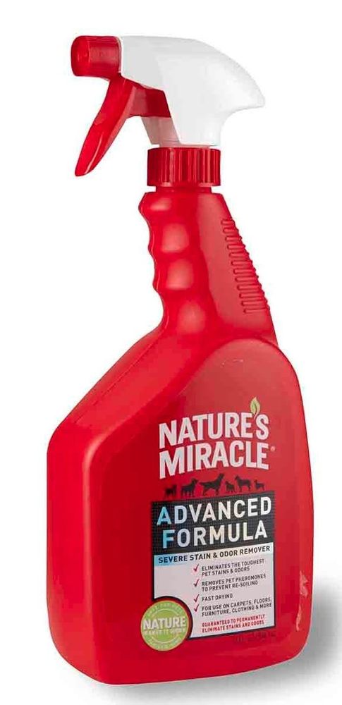 8in1 уничтожитель пятен и запахов от кошек NM Advanced с усиленной формулой, спрей 945 мл