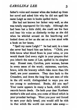 Carolina Lee | Lilian Bell