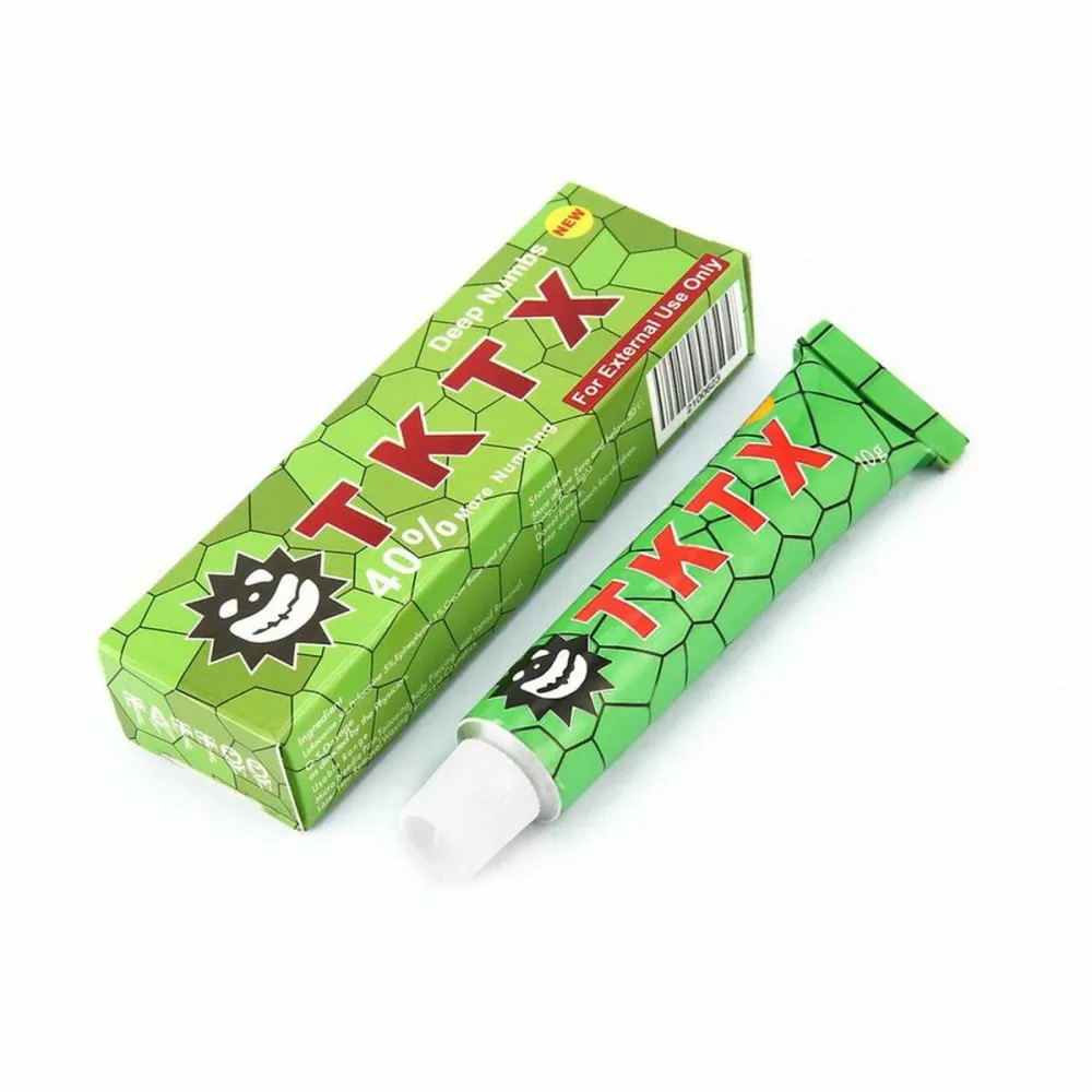 Обезболивающий крем-анестетик TKTX 40% Green (Зеленый), 10 г