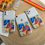 Силиконовый чехол Акварель для Huawei P40 Pro, 011727