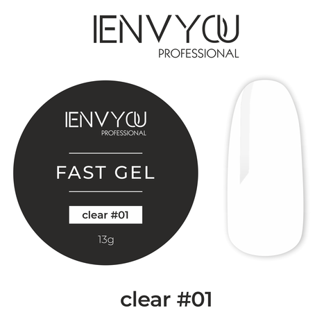 I Envy You, Fast Gel 01 Clear (13g)