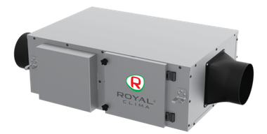 Приточная вентиляционная установка ROYAL Clima VENTO RCV-900 + EH-2800 (1-фазный)