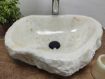 Каменная раковина из оникса Erozy White EO-80989 (50*37*15)