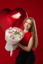 Букет «Розовая нежность»