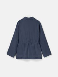 Рубашка с утяжкой "Серо-голубая" женская