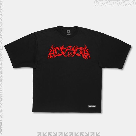 Футболка КУЛЬТУРА OverSize "Noir" (черный)