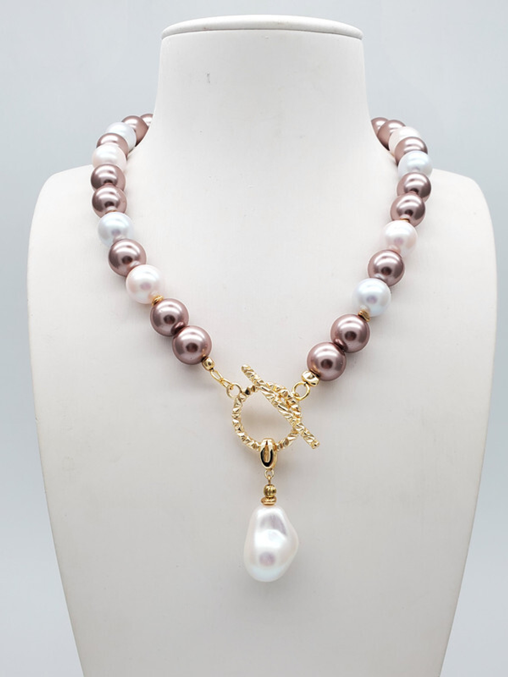 91002019 Колье Selena Pearls