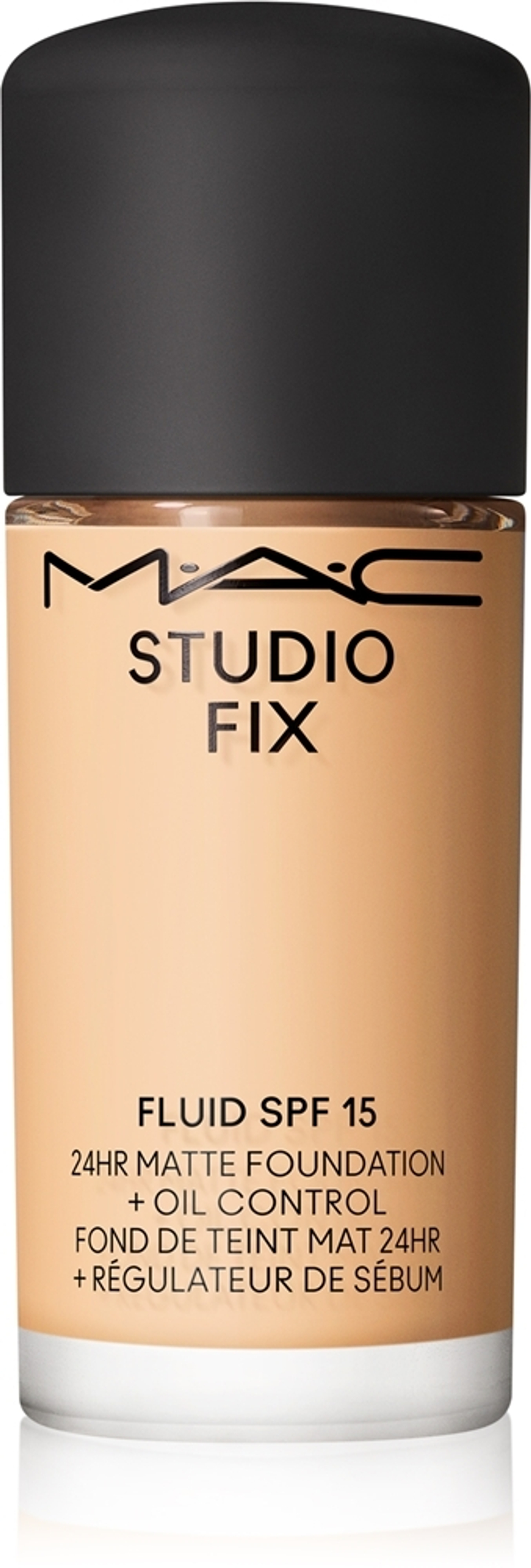 MAC Cosmetics Mini Studio Fix Fluid SPF 15 24HR Matte Foundation + Oil Control - Матирующая тональная основа SPF 15, 15 ml