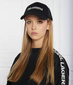 Кепка k/essential washed Karl Lagerfeld - черный(236W3422)