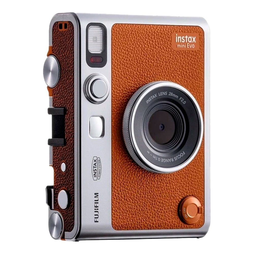 Фотоаппарат мгновенной печати Fujifilm Instax Mini Evo, Brown (Коричневый)