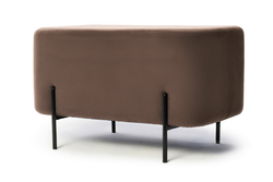 Пуф Gloria овальный Коричневый