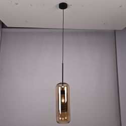 Подвесной Светильник Catch Amber Cylinder S D15 By Imperiumloft