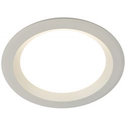 Светильник светодиодный встраиваемый Даунлайт ЭРА SDL-10-90-30K-W35 35Вт 3000K 3700Лм D225х65 5 лет гарантии | Downlight