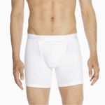 Мужские трусы боксеры удлиненные белые HOM HO1 Long Boxer Briefs HO1 359519_400003