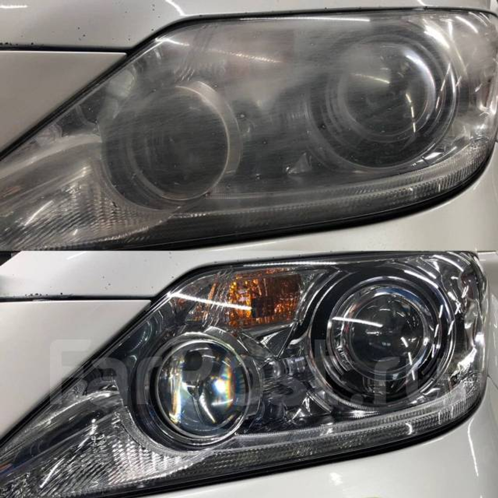 Полировка фар авто от 500₽