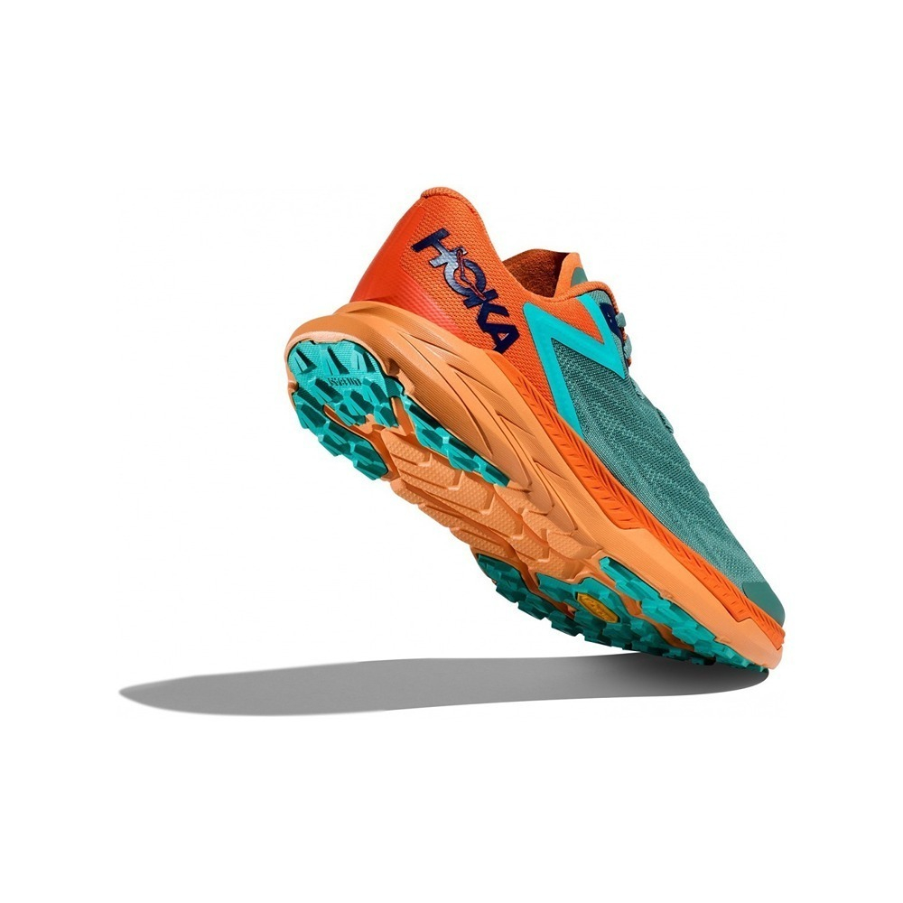 Кроссовки мужские HOKA M ZINAL Trellis / Vibrant Orange
