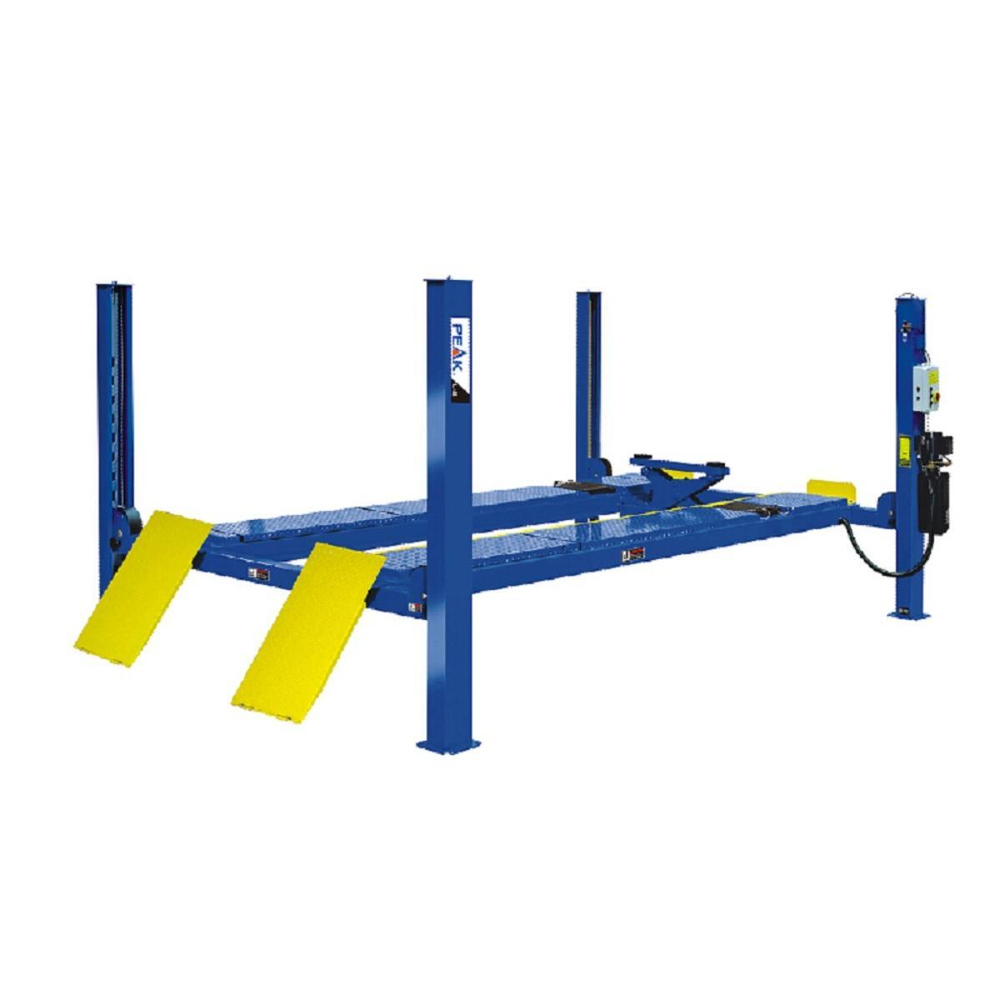 Подъемник четырехстоечный Peak 409A, г/п 4 тонны для сход-развала