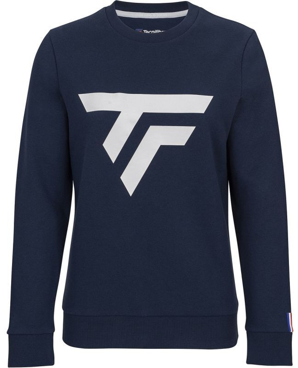 Женская теннисная куртка Tecnifibre Fleece Sweater W - navy