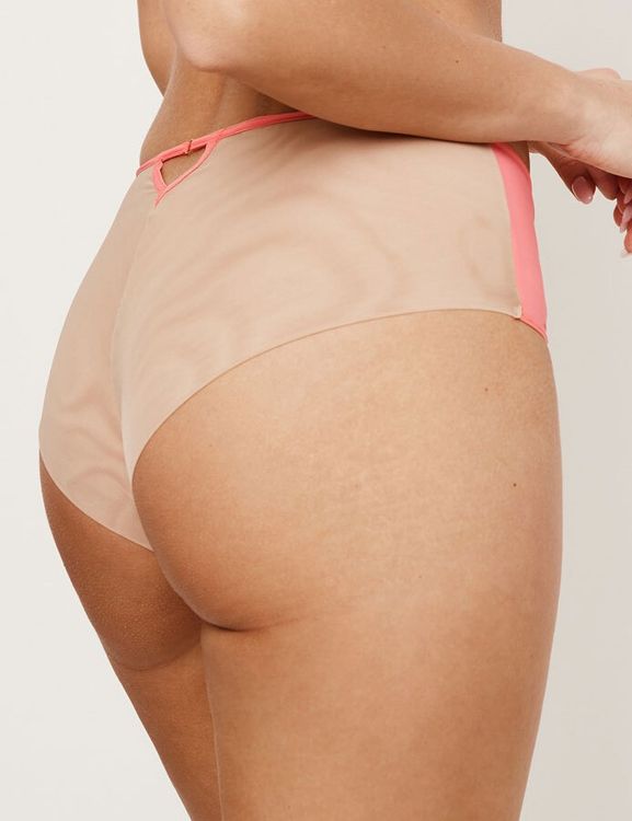 Трусы Subtille Naomi Coral слипы высокие (коралл)