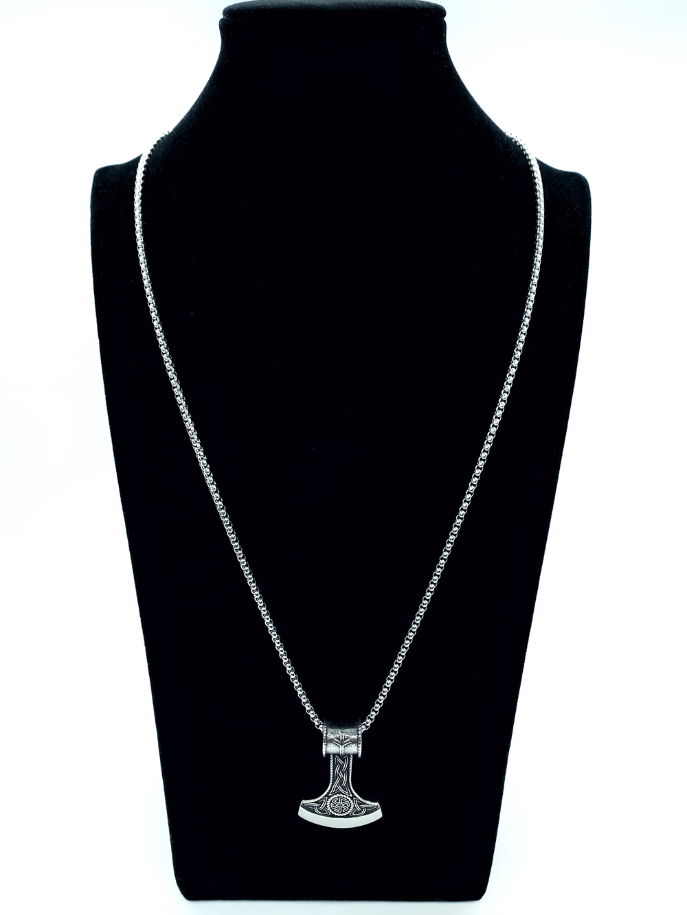 Славянский оберег Секира Перуна (Гром Секира Тора) магический амулет на цепочке